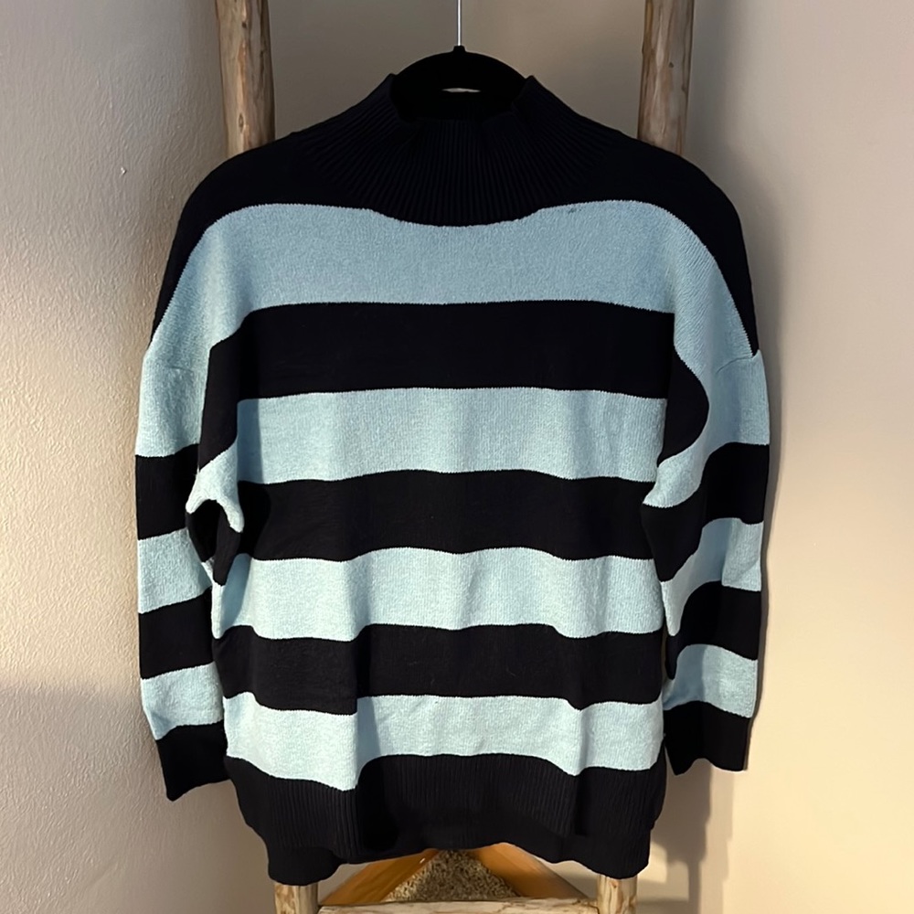 NWT Loft striped sweater, size M